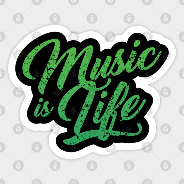 Music is Life Sticker by Son Dela Cruz